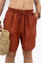 shorts con elastico in vita shore